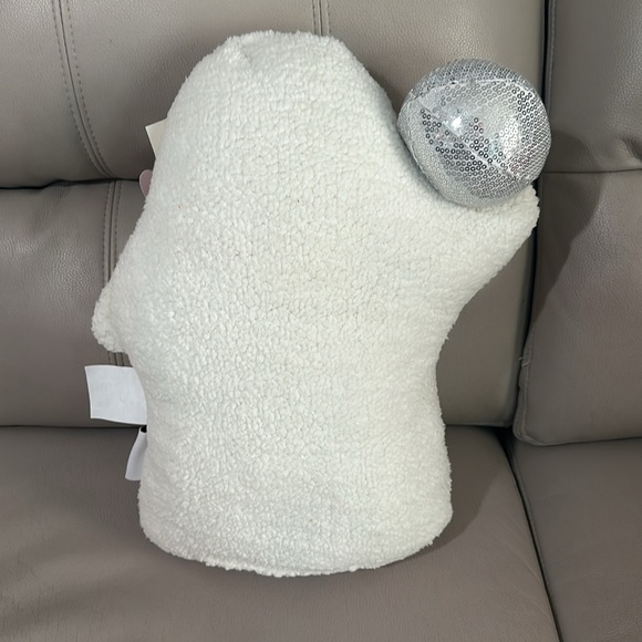 Rachel Zoe Pink Ghost Blanket and matching pillow - Picture 5 of 5